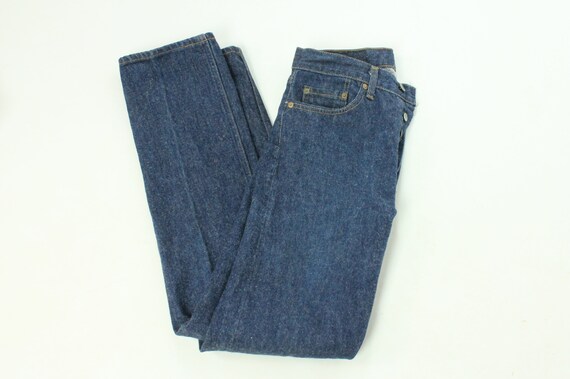 501 dark blue denim jeans