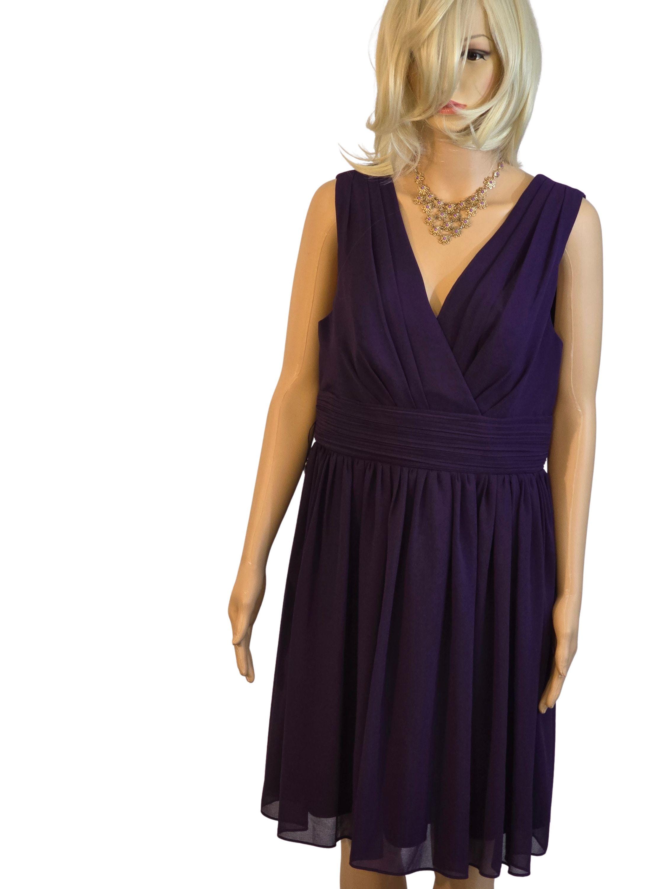 Vintage Purple Bridesmaid Dress - Etsy