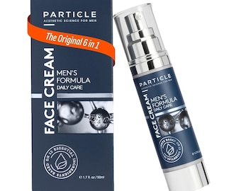 Particle Face Cream for Men 50ml Anti-Aging Formula and for Dark Spots Personalized