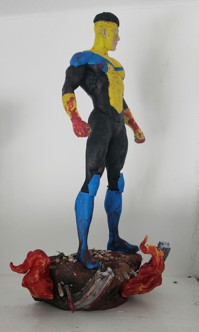 INVINCIBLE Figure Handpainted 3D Printed - Etsy