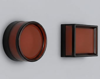 Mid-Century wall sconce, Round wall light. modern classic wall lamp. art Deco, boho wall light