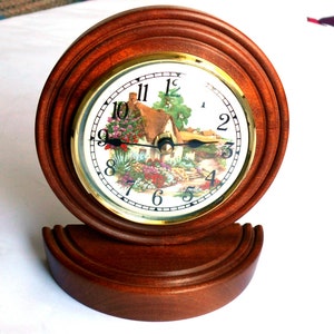 Vintage German Clock Hechinger West Germany Great Item Excellent Condition
