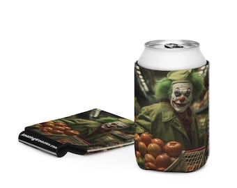 Produce Aisle Jester Can Cooler