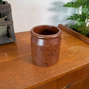 Saltglaserad stengods Crock - Syltburk - Raus Keramik