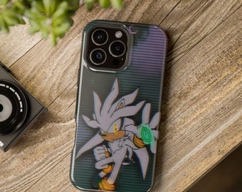 Funda para teléfono Silver the Hedgehog / Funda resistente a impactos