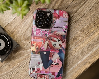 Bonita funda para iPhone con diseño de Kasane Teto / Funda magnética resistente a impactos