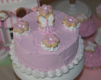 Fake Cake Pretty in Pink (please read description)