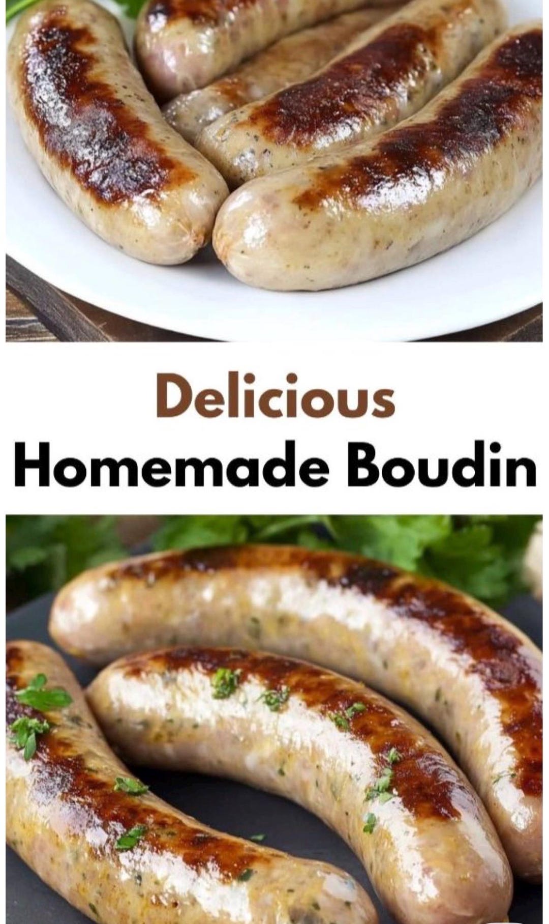 Authentic Homemade Cajun Pork Boudin. the Louisiana Staple!!! Vintage ...