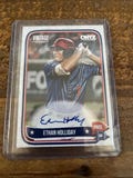 Ethan holiday autographed sports card for your collection digital inage