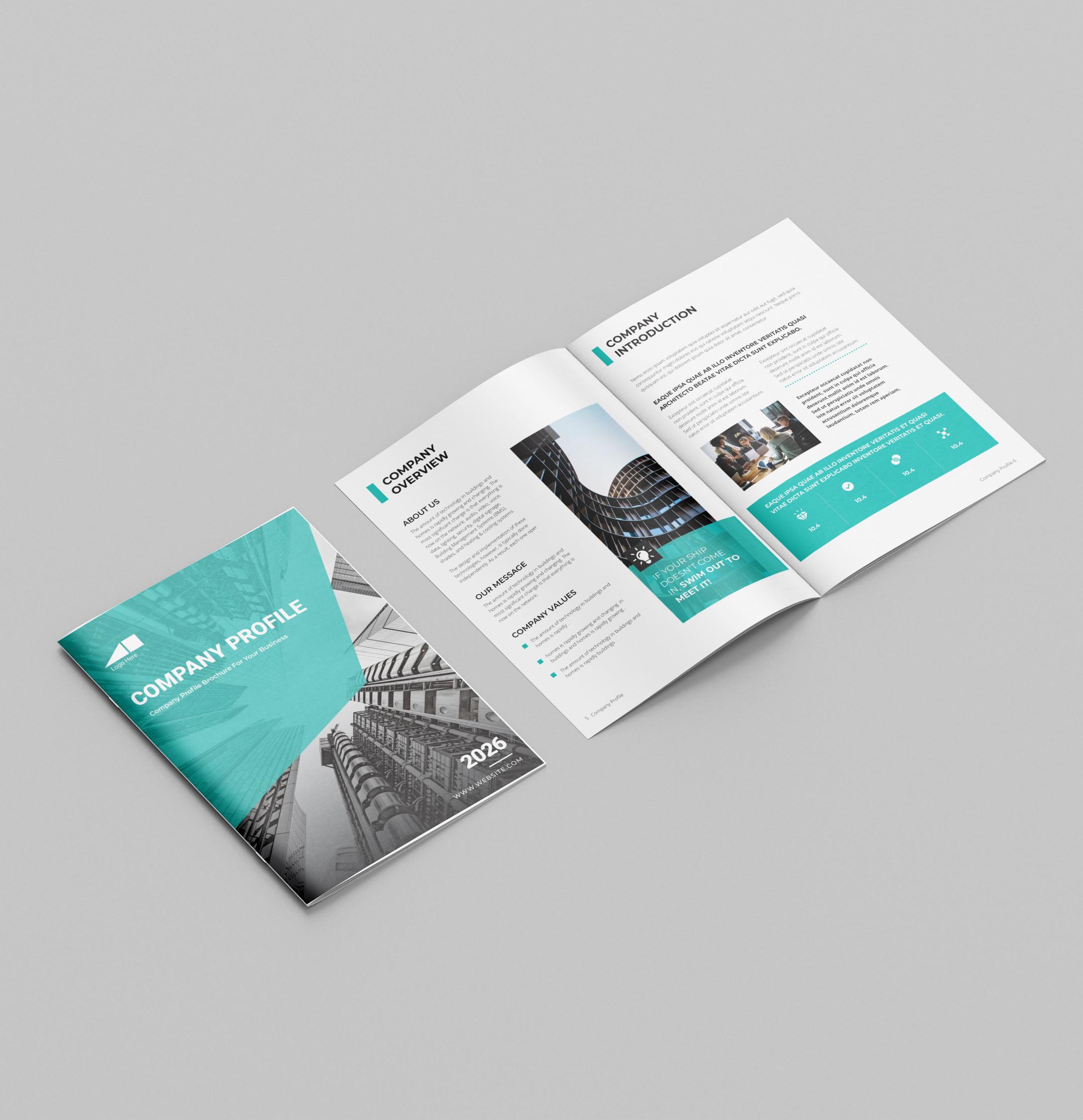 Examples Capabilities Brochure Indesign Company Business Profile Template | Capability Statement | Start up ...