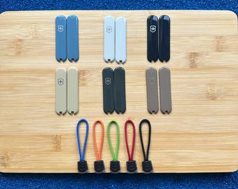 Victorinox 58mm Replacement Scales & Lanyard – Classic SD, MiniChamp, Rambler, Rally