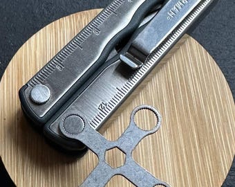 Disassembly Keys for Leatherman Multitools V.1 - Maintenance & Modding Tool for Charge,Rebar,Bond,Crunch,- Precision Repair Wrench - EDC