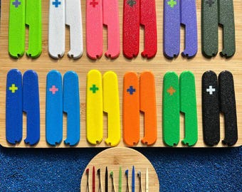 Custom PETG Scales for Victorinox 91mm Knife – Includes Tweezers, Toothpick - Version 0.2
