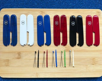 Victorinox 91mm Swiss Army Knife Replacement Scales – Tweezers & Toothpick Set