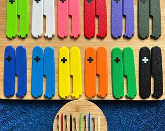 Custom PETG Scales for Victorinox 91mm "Plus" Knife – Includes Tweezers, Toothpick - Version 0.1
