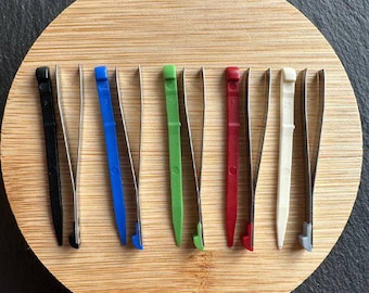 Juego de pinzas y palillos de colores para Victorinox SAK de 58 mm