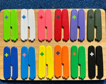 Custom PETG Scales for Victorinox 91mm "Plus" Swiss Army Knife – 12 Color - Versinon 0.2