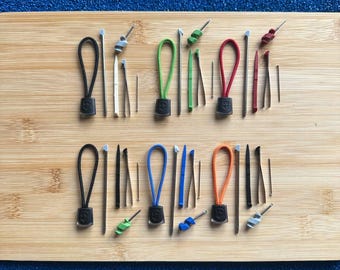 Victorinox 91mm SAK Accessory Kit – Tweezers, Toothpick, Pen, Pin, Mini Screwdriver & Lanyard