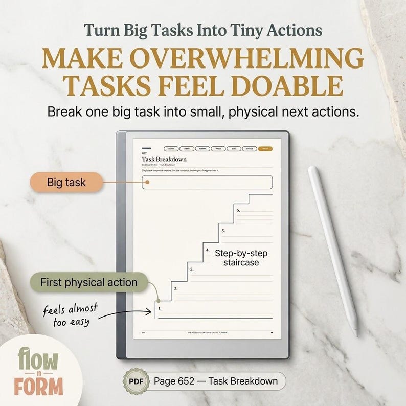 Bucket List Planner, ADHD Digital Planner, Goal Setting & Life Planner ...