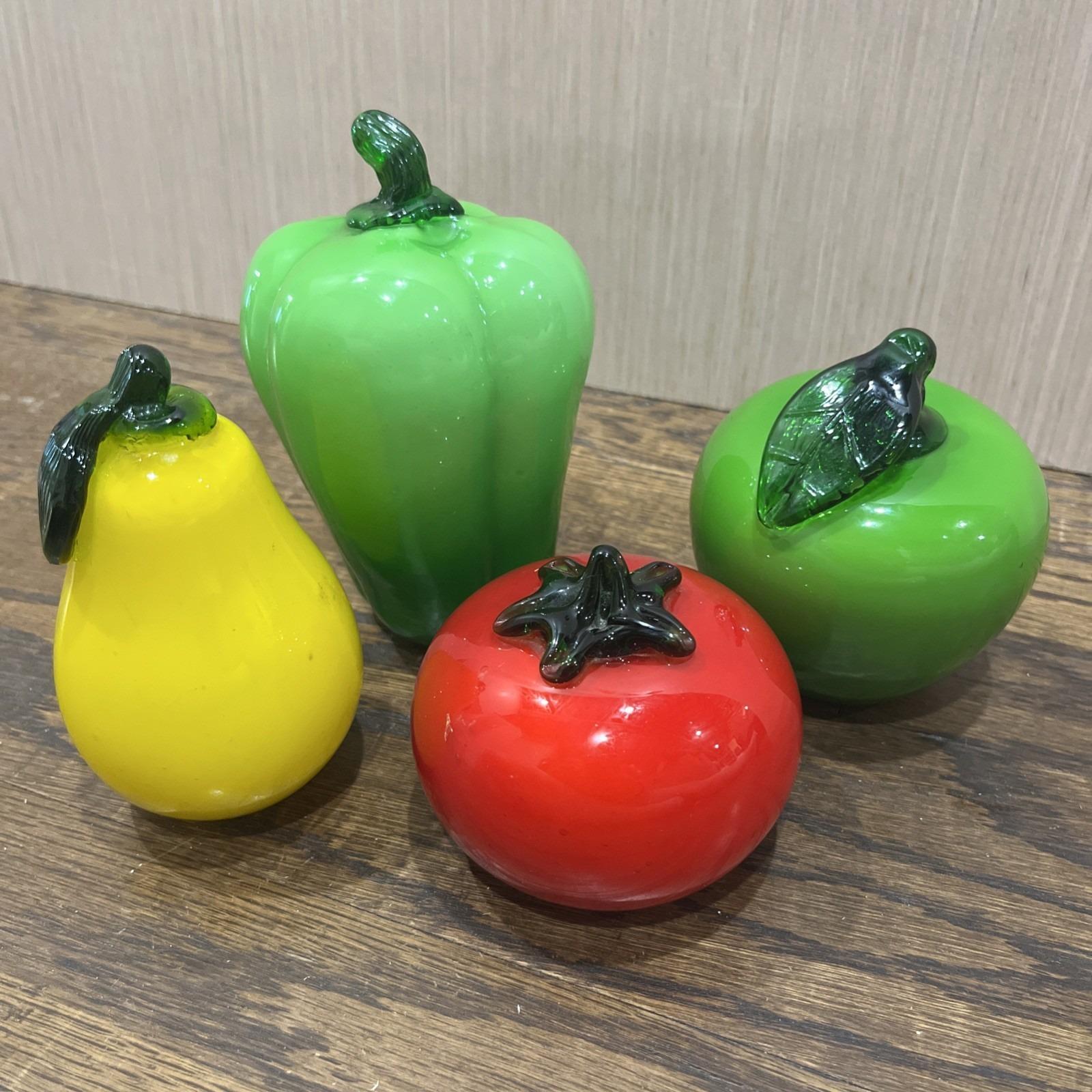 80s Glass Vegetable - Etsy