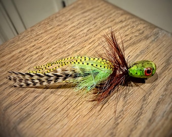 Small Double Barrel Bass Popper