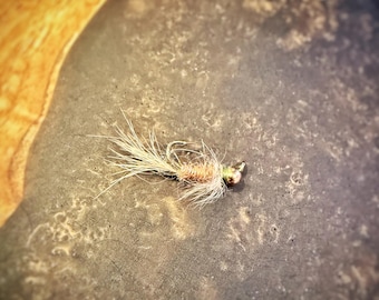 Bunny Hair Nymph Fly: Size 12