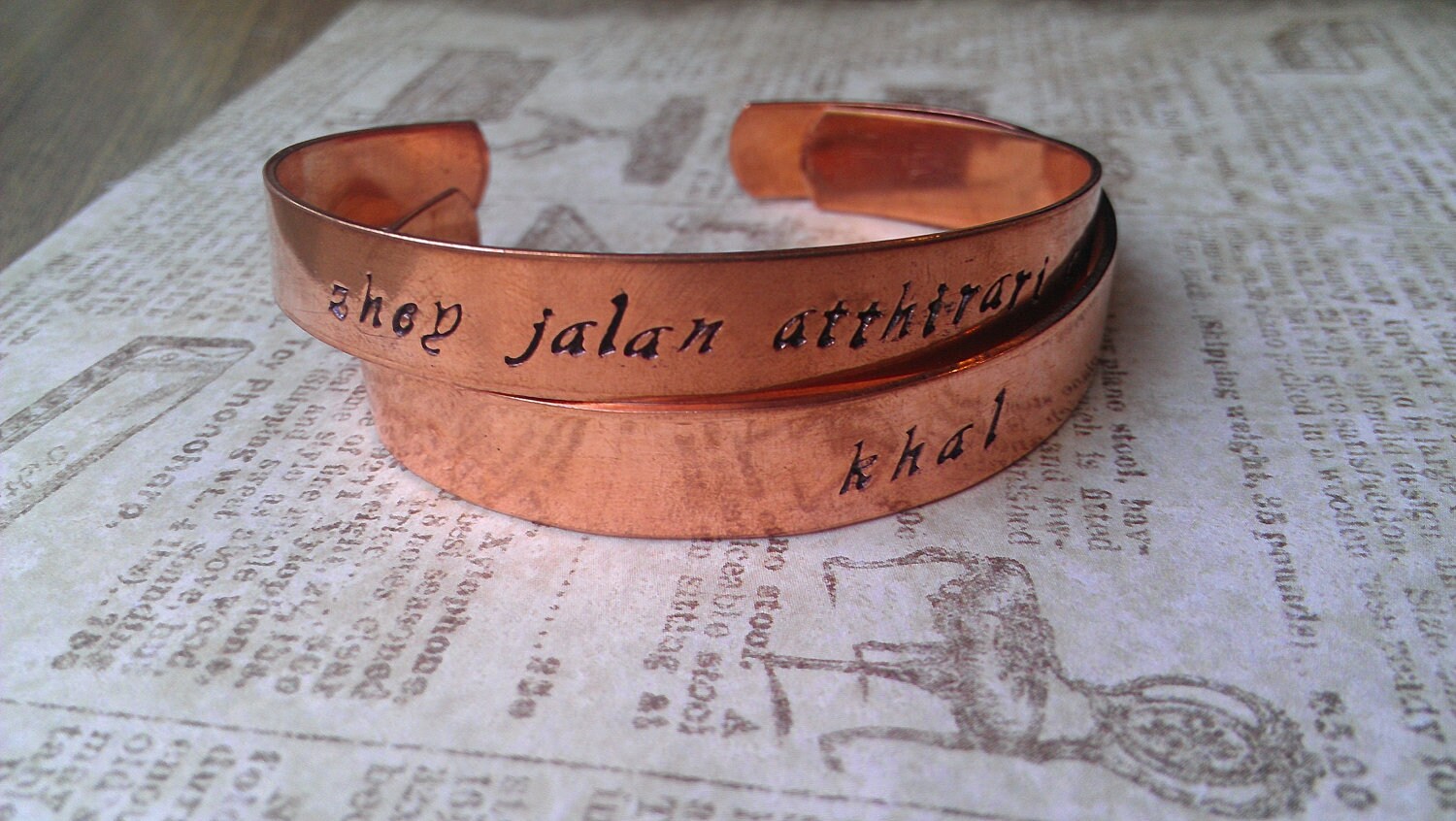 Game of Thrones khal Copper Cuff King in Etsy