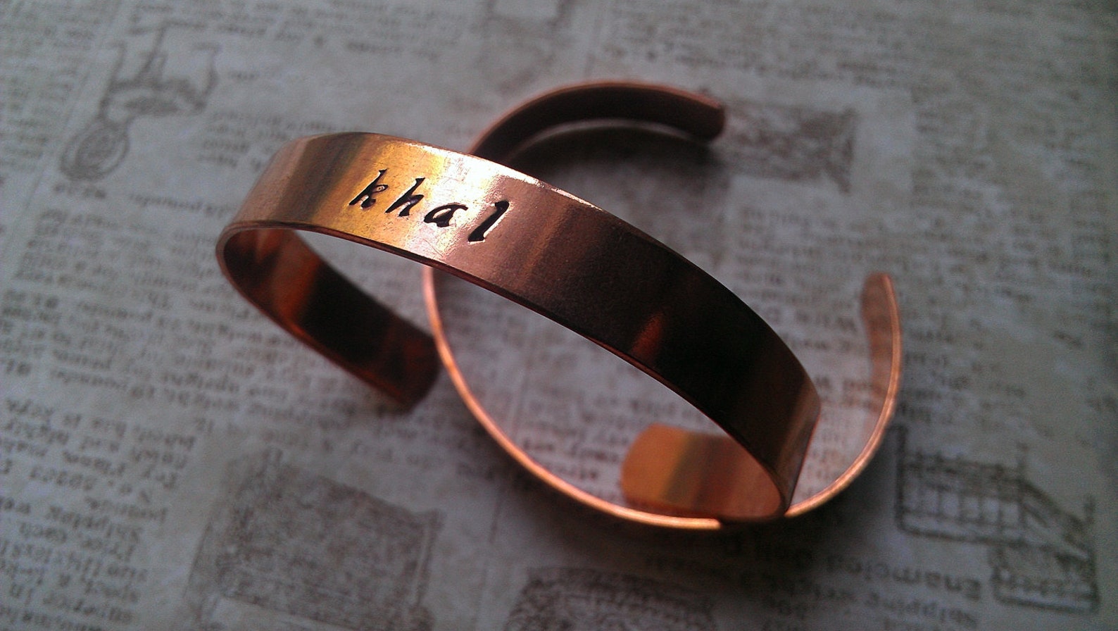 Game of Thrones khal Copper Cuff King in Etsy