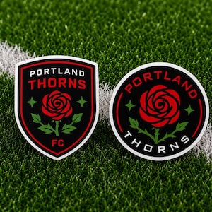 Portland Thorns FC Stickers | Rose City Soccer Waterproof Vinyl Decals