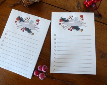 Rabbit notepad. To do list. Shopping list. A6.