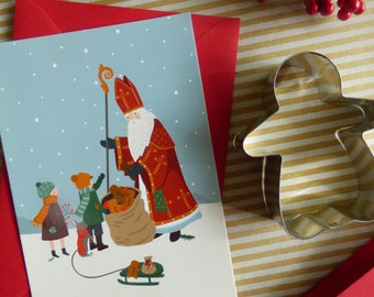 Saint Nicholas postcard.