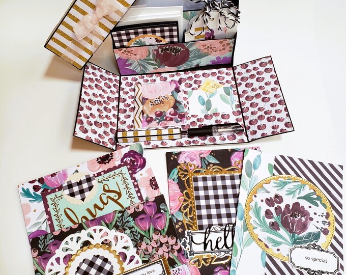 Stationary Box Greeting Cards Note Cards and Tags All Occasion ...