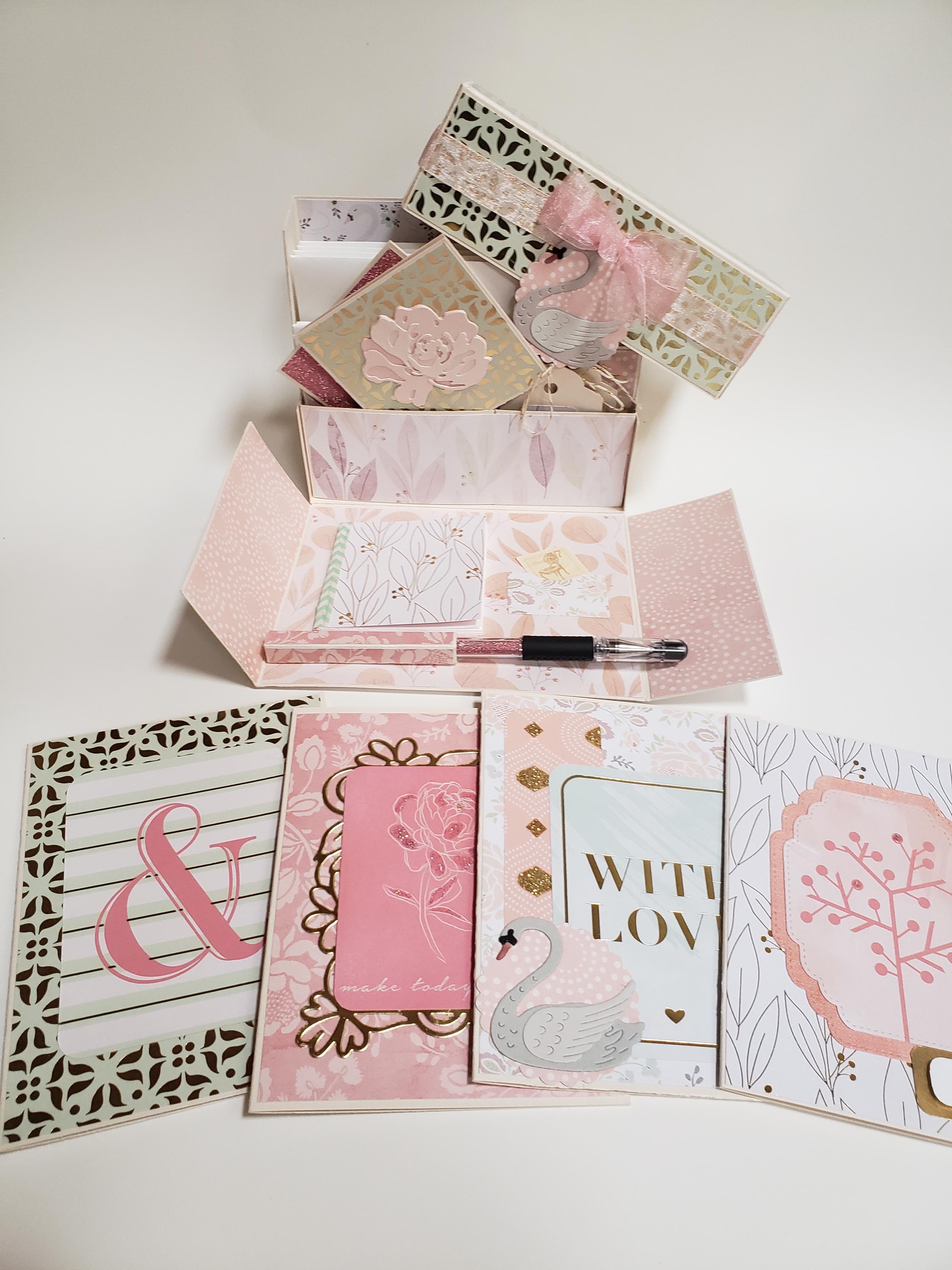 Note Card Monthly Box Stationary Box Greeting Cards Note Cards and Tags All Occasion ...