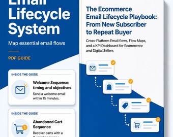 ecommerce email marketing ebook: lifecycle playbook for ecommerce, digital products, creators, and small businesses