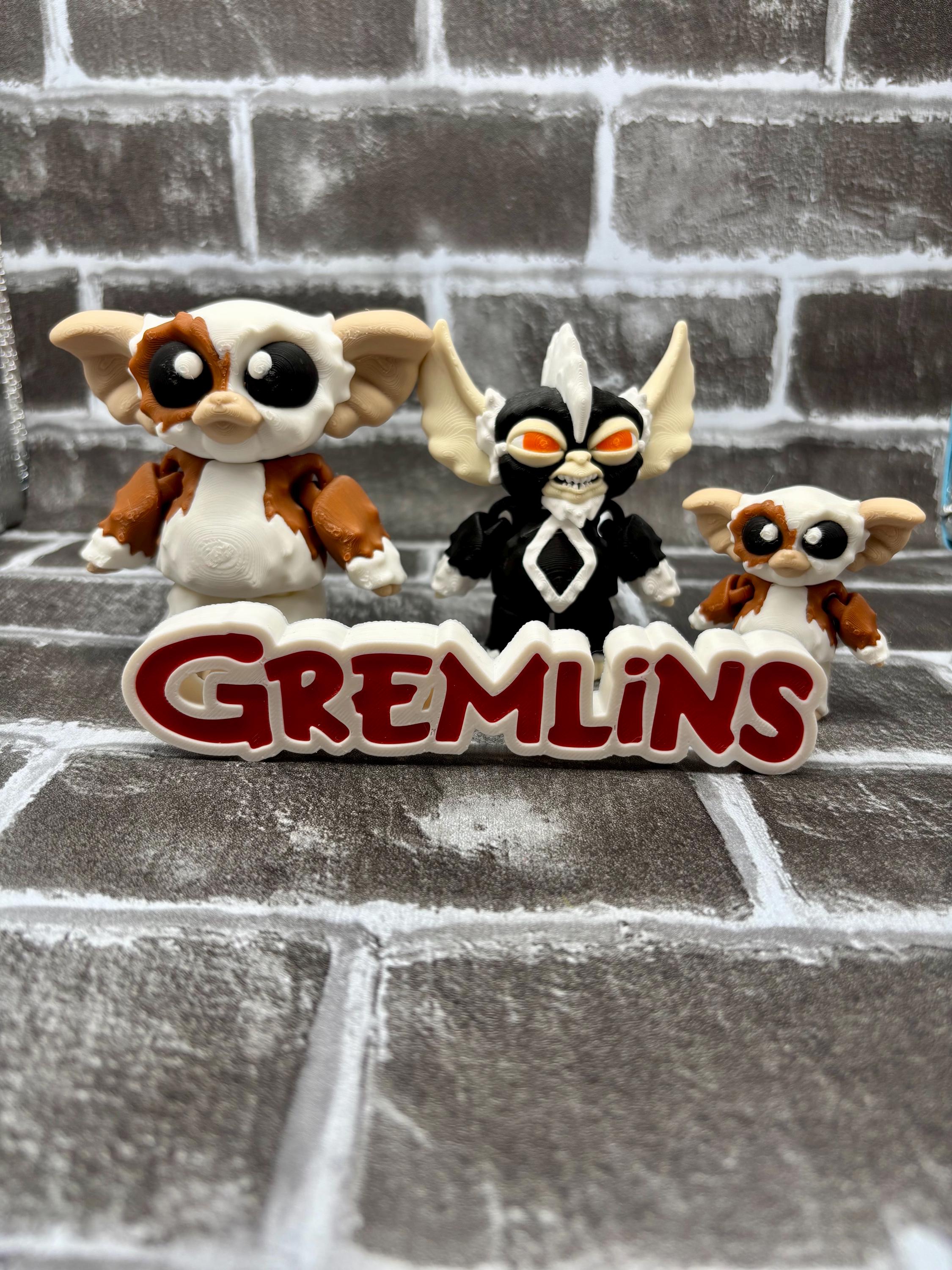 Stripe Gremlin Plush - Etsy