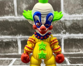 Figura flexível de palhaço impressa em 3D | Colecionável articulado inspirado em filmes de terror | Presente assustador para decoração de prateleira
