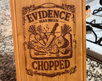 Planche à découper gravée au laser, décoration de cuisine