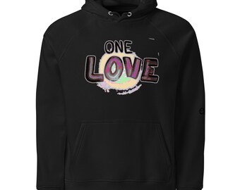 One Love Graphic Pullover Hoodie