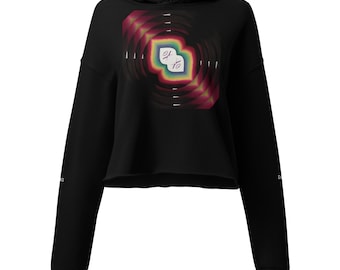 Rasta Kiss Crop Hoodie