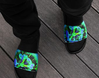 Men’s Epic Slides Lilikoi Flower Design