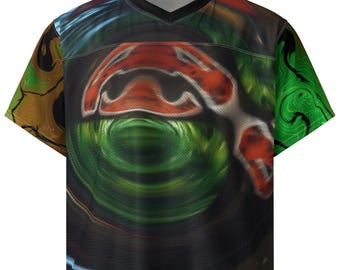 Boxy 420 Bear Football jersey