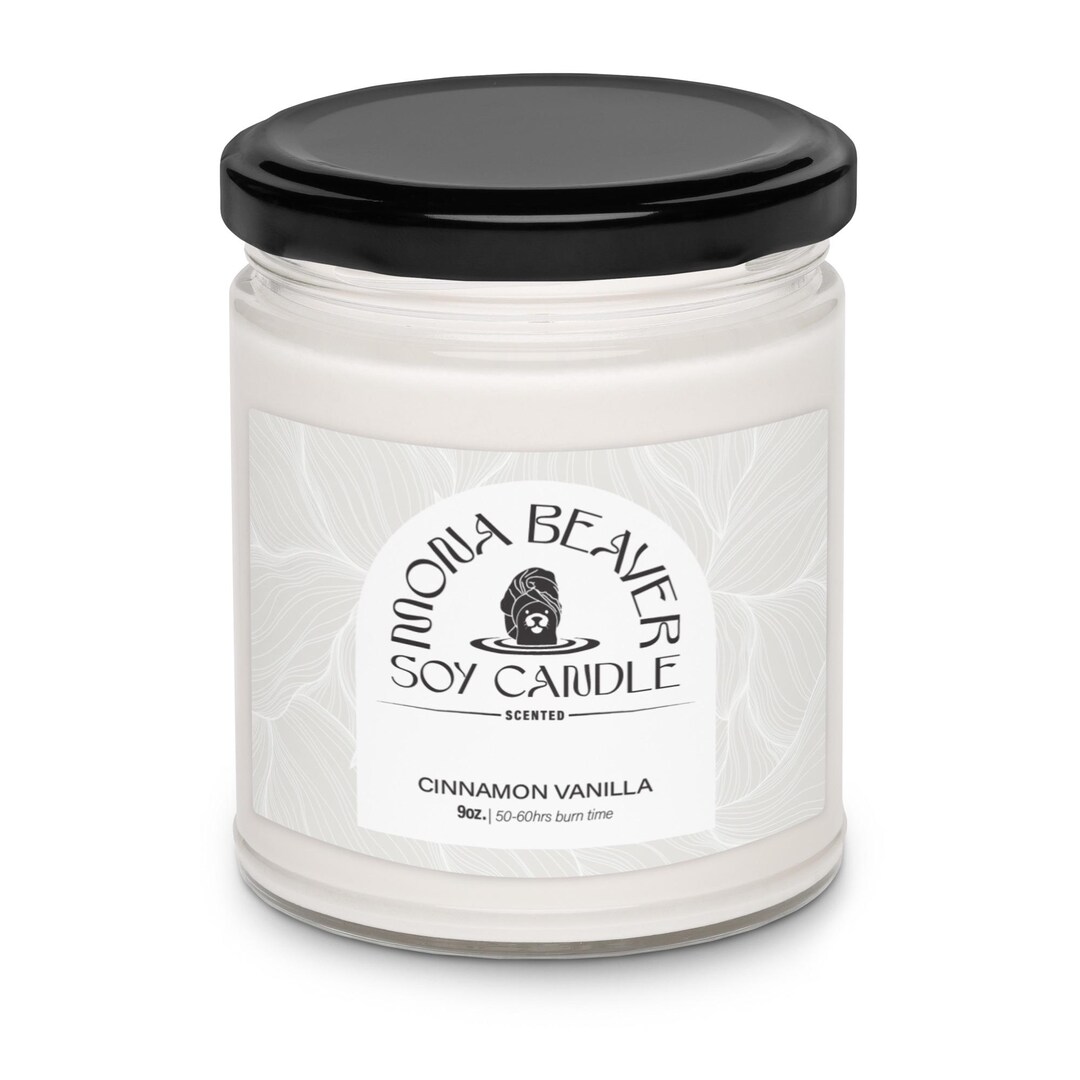 Scented Soy Candle in a Glass Jar for Meditation - Etsy Australia