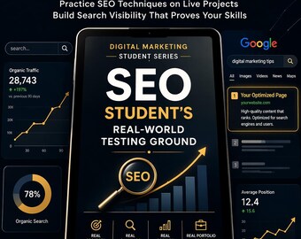 マーケティング専攻の学生のためのSEO | キーワードリサーチ、オンページSEO、テクニカルSEO、オーガニックトラフィックについて学ぶ