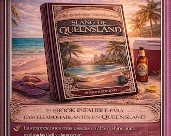 Slang de Queensland para Hispanohablantes | Inglés australiano real, Gold Coast y working holiday | Guía PDF 80+ expresiones