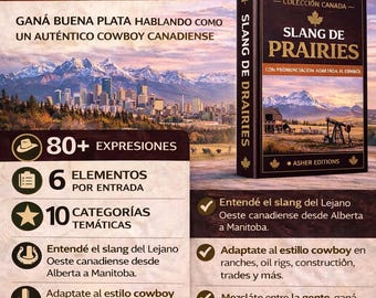 Prairie Slang for Spanish Speakers | Real Canadian English, Alberta and Calgary | PDF Guide with 80+ Expressions