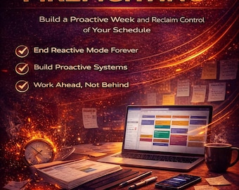 Stop Firefighting – Build a Proactive Work System & End Reactive Overload (Digital Productivity eBook PDF)