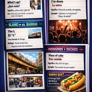 Argot de Chicago pour les hispanophones | Anglais authentique de Chicago, argot et expressions idiomatiques locales | Guide PDF avec plus de 80 expressions image 4