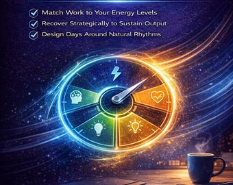 Energy-First Productivity – A System to Match Work to Energy, Recover Strategically & Build Sustainable High Performance (eBook)