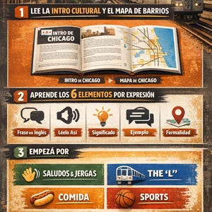 Argot de Chicago pour les hispanophones | Anglais authentique de Chicago, argot et expressions idiomatiques locales | Guide PDF avec plus de 80 expressions image 5