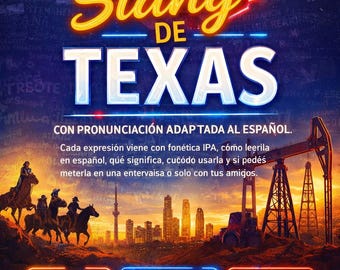 Texas Slang for Spanish Speakers | Real Texas English, Spanglish, and Southern Slang | PDF Guide with 80+ Expressions
